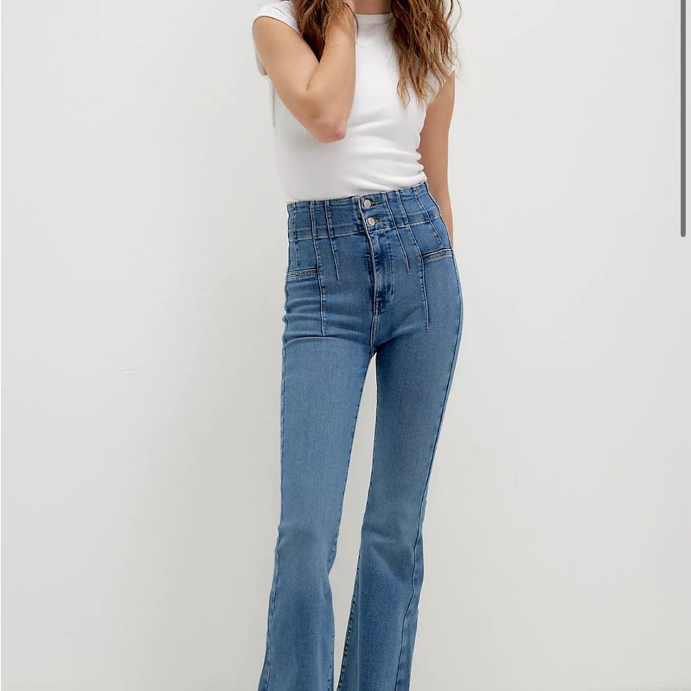 We The Free Jayde High-Waisted Flare Jeans
